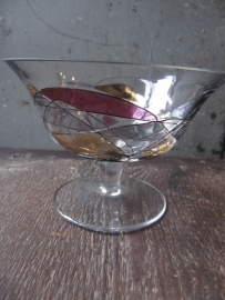 Bonbonniere tiffany with glass lid