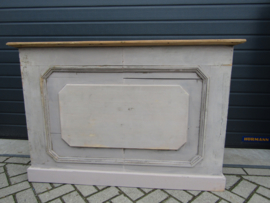 Brocante toonbank  met 3 lades