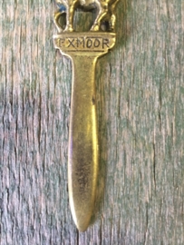 Brocante brievenopener Exmoor