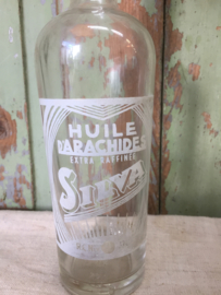Oude olie fles