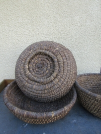 Brocante biezenmand uit Frankrijk