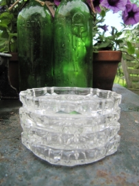 Brocante glass coasters 4 pieces