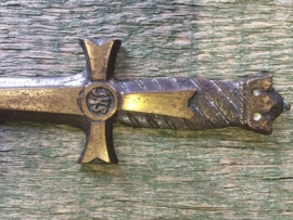 Brocante brievenopener zwaard