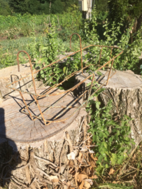 Brocant Frans bloemen rek
