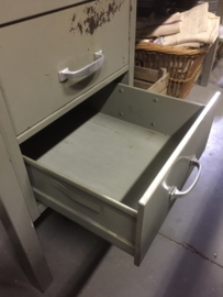 Vintage metalen bureau