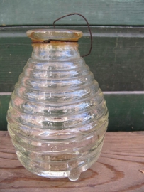 Old glass wasp trap