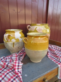 Franse antieke confitpot