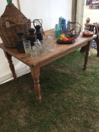 Oude houten tafel