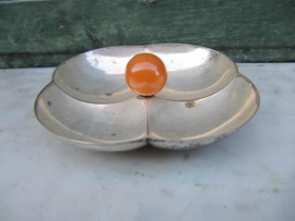 Klein brocante 4-vaks schaaltje