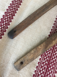 Brocante houten spatel
