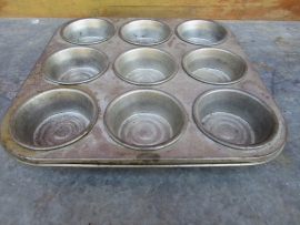 Oude Franse muffin vorm