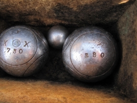 Jeu de Boulles wedstrijdsetje in kistje