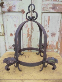 Cast iron candlestick
