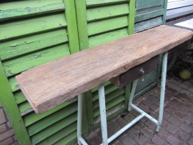 Ancient (side) table with drawer