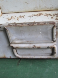 Metal tray / drawer 2 compartments