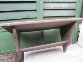 French Brocante wooden regal.