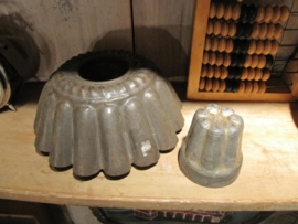 Brocante kleine bakvorm voor cakjes