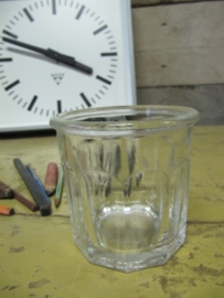 Glazen pot met inhoud