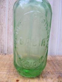 Old green seltzerbottle