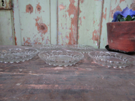 Set of glass plates