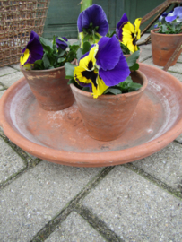 Grote terracotta schaal