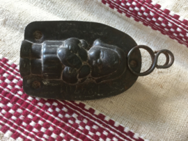 Antieke chocoladevorm "Meisje"