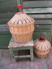 Brocante mandfles 41 cm hoog