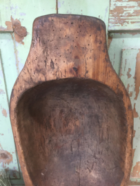 Brocante houten deegbak