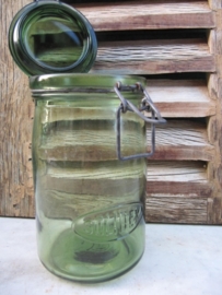 Solidex old jar 1 liter with a flat lid