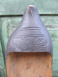 Cute wooden clogs