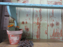 Brocante houten regaal