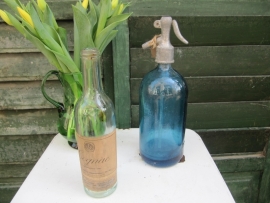 Brocante oude cognac fles