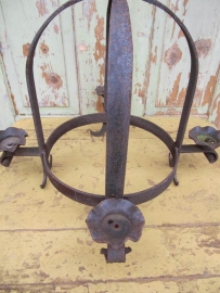 Cast iron candlestick