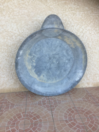 Oude Franse zinken originele (stort-douche) bak