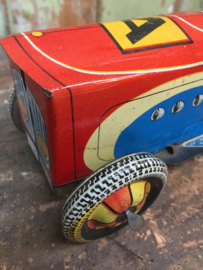 Oude blikken race auto