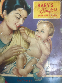 Old advertising plate of Bio- Sal
