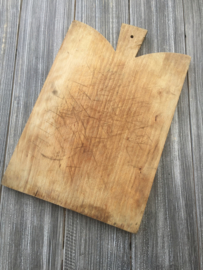 Brocante houten snijplank
