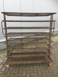 Old industrial large (bakers) rack *