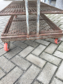 Old industrial large (bakers) rack *