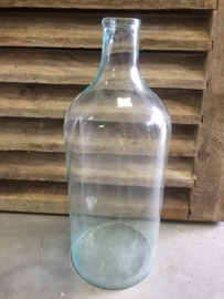Old bottle with small neck clear