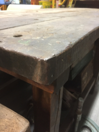 Old wooden table / bench /workshop table