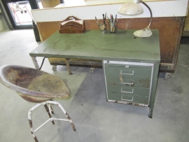 Nice old Gispen desk with drawer