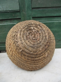 Old ark of rushes basket