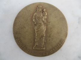 French Brocante plaque in copper Limited Edition