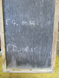 Oud Frans krijtbord