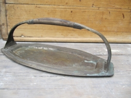 Brocante silver serving bowl