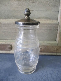 Old brocante French  mustard pot