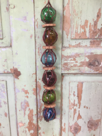 Old little glass floats