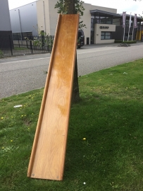 Vintage gymzaal glijbaan