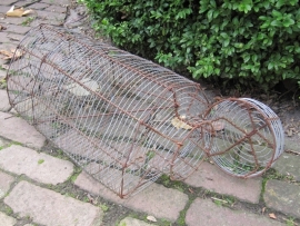 Very old cool galvanized rat trap